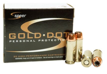 10mm Auto Ammo 200gr GDHP Speer Gold Dot (54000GD) 20 Round Box