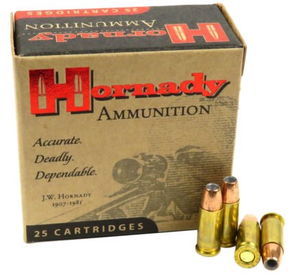 25 ACP Ammo 35gr XTP Hornady Custom (90012) 25 Round Box