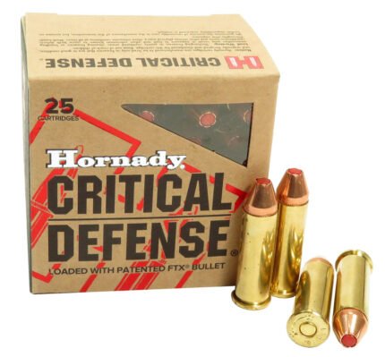 38 Special Ammo 110gr FTX Hornady Critical Defense (90310) 25 Round Box