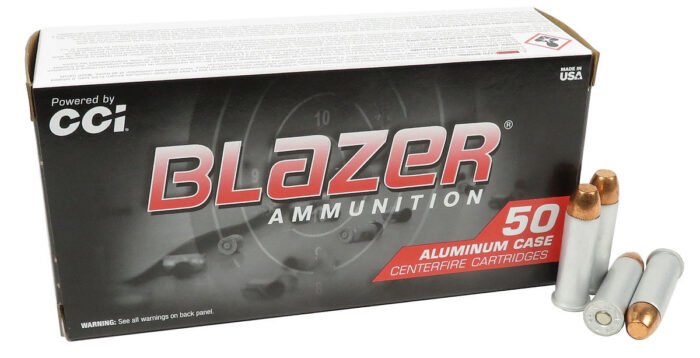 38 Special +P 158gr FMJ CCI Blazer (3519) 50 Round Box