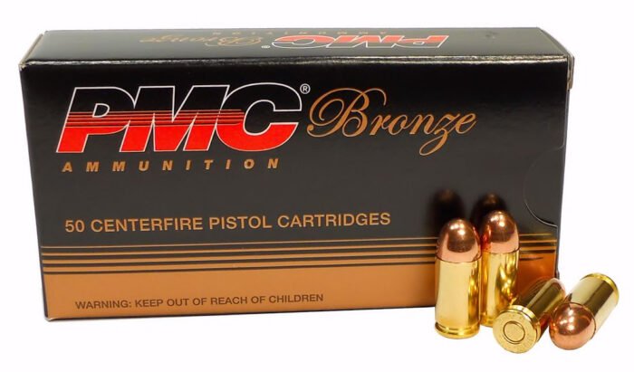 380 ACP 9x17 Ammo 90gr FMJ PMC Bronze (380A) 50 Round Box