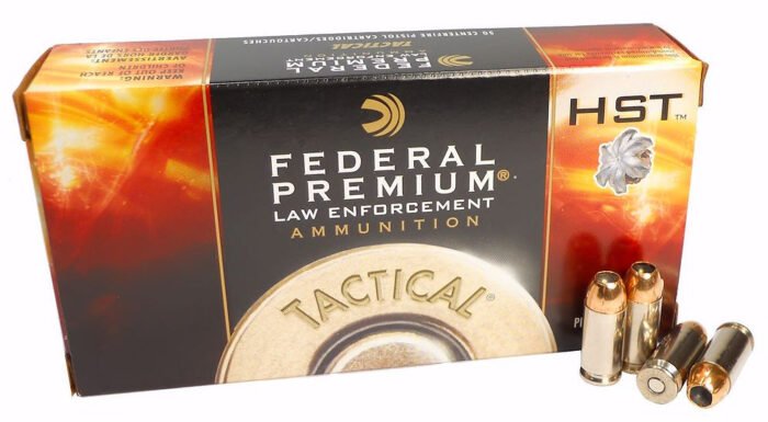 40 S&W Ammo 165gr HST JHP Federal Premium (P40HST3) 50 Round Box