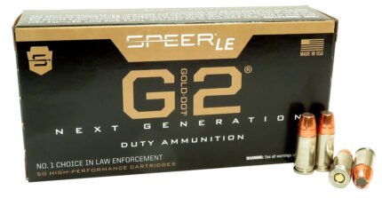 9mm 9x19 Ammo 147gr GDHP Speer Gold Dot G2 (54226) 50 Round Box