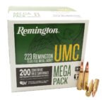 223 Ammo 55gr FMJ Remington UMC (L223R3A) 200 Round Box