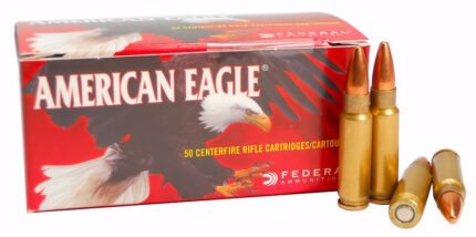 5.7x28mm Ammo 40gr FMJ Federal American Eagle (AE5728A) 50 Round Box