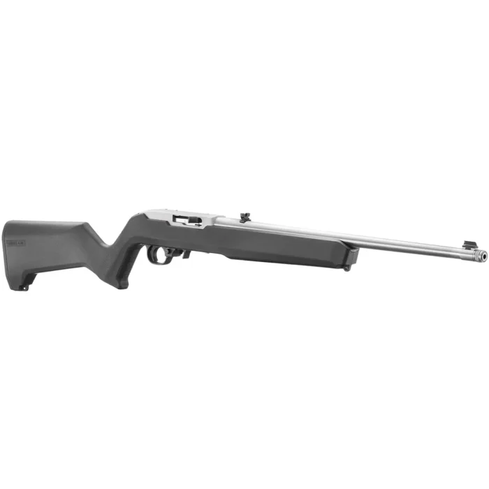 Ruger 31217 10/22 22 LR 10+1 18.50" Clear Satin Black Magpul MOE X-22 Rifle