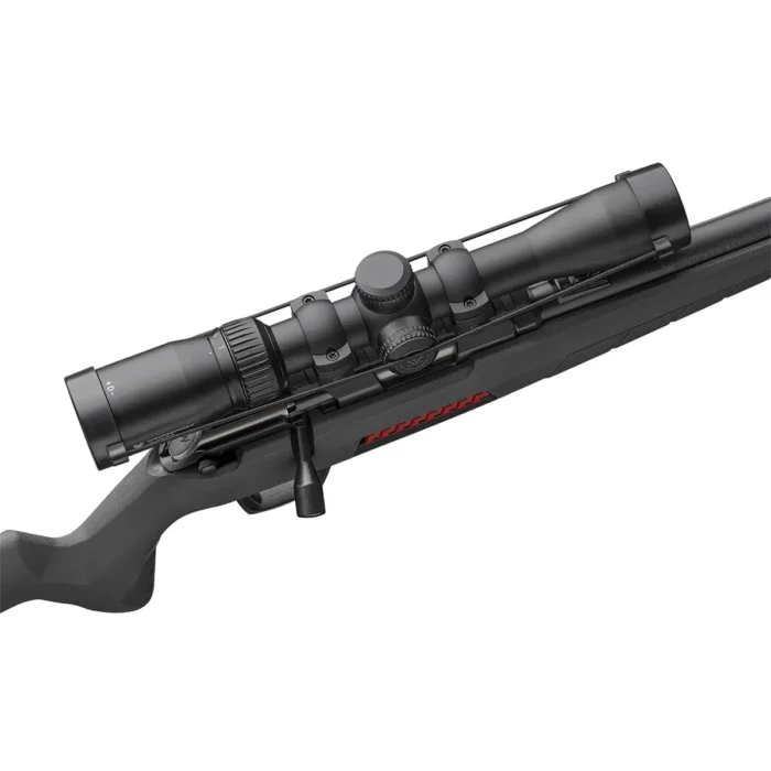 Product Features & Specifications Winchester Repeating Arms 525234102 Xpert Full Size 22 LR 8+1 16.50" Matte Black Threaded Sporter Barrel, Drilled & Tapped Steel Receiver, Gray Synthetic Molded Stock, Vortex Crossfire II 2-7x32mm scope. The Winchester Xpert combines accuracy, dependability and style in a lightweight bolt-action package.Chambered in 22 LR, the Xpert features a precision Rimfire M.O.A. Trigger; button-rifled barrel with Bentz-style chamber; molded polymer stock; front and rear sling eyelets; threaded muzzle with knurled thread protector; drilled & tapped; adjustable rear sight and ramped post front sight; ambidextrous magazine release using side-mounted rails or release tab.Accepts aftermarket 10/22 magazines. Includes one 8rd rotary magazine and Vortex Crossfire II 2-7x32mm scope. Brand Winchester Repeating Arms Model Xpert Caliber 22 LR Barrel Length Range 16" to 16.99" Stock Finish Group Gray Capacity 10+1 Stock Material Synthetic Action Bolt OAL 36.25" Sights Ramped Post Front / Adj Rear Size Full Size Barrel Finish Matte Black Barrel Material Steel Muzzle Target Crown Twist 1:16" Receiver Description Drilled & Tapped Scope Yes Optic Description Vortex Crossfire 2-7x32mm Drop 7 / 8" @ Comb & 7 / 8" @ Heel Receiver Material Steel Thread Pattern 1 / 2"x28 Stock Description Molded Barrel Description Threaded Sporter Barrel Length 16.50" Length of Pull 13.50" Max Capacity 10 Receiver Finish Matte Black Trigger M.O.A. Trigger System Weight 4.80 lbs Stock Finish Gray SKU 162516 UPC 048702027055 MPN 525234102