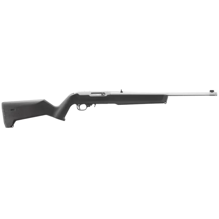 Ruger 31217 10/22 22 LR 10+1 18.50" Clear Satin Black Magpul MOE X-22 Rifle